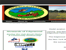 Tablet Screenshot of edgewoodflyers.com